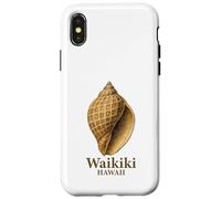 Waikiki Hawaii Beach Travel Vacaciones Shell Collector Carcasa para iPhone X/XS