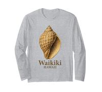 Waikiki Hawaii Beach Travel Vacaciones Shell Collector Manga Larga
