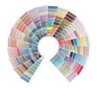 WAIPINHUI 4000 tiras adhesivas, 20 juegos de pequeñas notas adhesivas autoadhesivas, notas adhesivas transparentes, notas adhesivas que sirven como pestañas para libros y pestañas de anotación de