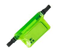 Waist Bag - Waterprof Pouch Bag With Waist Strap | 3-Layer Beach Dry Baeg, Mobile Cover | Waiist Pouch, Beach Accessories For Fishing High Capacity And Outdoor Travel, Verde, riferimento alla