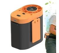 Waist Clip Fan Rechargeable Personal Quiet Air Cooler with Light