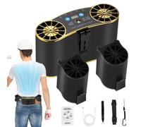 Waist Fan Portable USB Rechargeable Fan For Outdoor Work