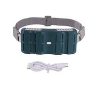 Waist Fan, recargable cinturón de cintura personal Cooling, 3-Speed Travel Gadgets with Powerful Airflow, 6,69 x 2,95 x 1,38 pulgadas Portable for Hiking, Construction, Outdoor Jobsite, and More