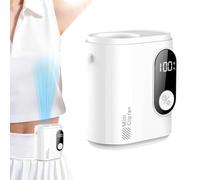 Waist Fan Rechargeable - Hands Free Portable Fan | 100 Speed Digital Displ
