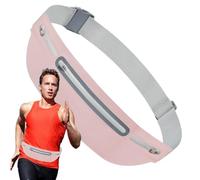 Waist Fanny Pack, Running Belt Pouch Phone, Waterproof Sports Gear Organizer, Lightweight and Adjustable Travel Bag, Ideal for Hiking, Camping, Jogging, Cycling, 40x11.5cm