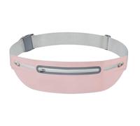 Waist Fanny Pack, Running Fanny Pack for Phone, Waterproof Sports Gear Belt Pouch Bag for Hiking, Camping, Jogging, Traveling, Dog Walking and Cycling, 15.75 x 4.53 inches, Rosa, riferimento alla