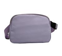 Waist Pack, Belt Bag, Multifunctional Fanny Bag with Adjustable Strap, Waterproof and Lightweight for Cell Phone, Keys, Wallet, 8.27x1.77x5.91 Inches, Nylon Material