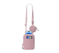 Waist Pack for Running, Waterproof Shoulder Bag, Nylon Material, Ajustable Correa Unisex Sling Yoga, Removable Waist Container for Women & Men, 13 x 83 cm, Sports & Fitness Essential, rosa, Se référer