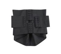 Waist Trainer for Women Waist Training Triple Fastening Lift Buttocks Close Hips, Fits the Curve of the Human Body XXL Black