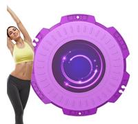Waist Twister Disc, Abs Workout Twist Board, Core Muscle Training Tool, Compact Twisting Machine, Balance Fitness Equipment, Ideal for Women, Teens, Boys, Girls, Purple, Green