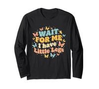Wait For Me I Have Little Legs, Divertido Sarcasmo de Altura Corta Manga Larga