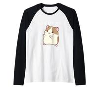 Wait For Me Ive Got Little Legs Funny Guinea Pig Roedores Camiseta Manga Raglan