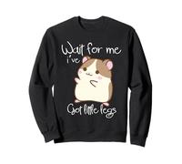 Wait For Me Ive Got Little Legs Funny Guinea Pig Roedores Sudadera