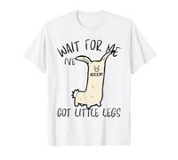 Wait For Me Ive Got Piernas Gracioso Animales Perro Camiseta
