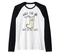 Wait For Me Ive Got Piernas Gracioso Animales Perro Camiseta Manga Raglan