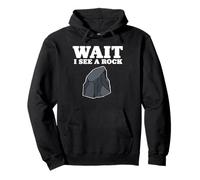 wait i see a rock Sudadera con Capucha