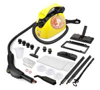 Waitbird Limpiador de vapor, con 21 accesorios 248 ° F vapor de alta temperatura gran tanque de agua 1.1l, multipropósito, muy adecuado para limpiar suelos, sofás, vidrio, cocina y baños