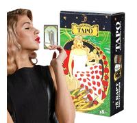 Waite - Baraja de tarot para adivinación | Cartas de tarot versión rusa con manual de instrucciones | Baraja de tarot estándar para reunión de amigos y adivinación, cartas de tarot con manual, mazos
