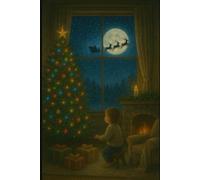 Waiting for Santa: A Christmas Eve Journal: 6x9 110 page lined notebook