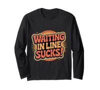 Waiting In Line Sucks Impatient Queue Struggles - Manga Larga