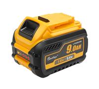 Waitley Batería de repuesto de 9,0 Ah para herramientas DeWalt 18 V/54 V de iones de litio, compatible con taladro inalámbrico, amoladora angular, sierra circular, soplador de hojas