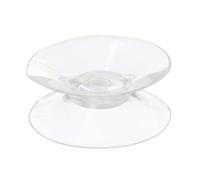 WAITLOVER Ventosa de plástico PVC de grado alimenticio de 30 mm con ventosa pequeña que no deja marcas, doble cara, grande