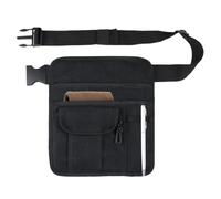Waitress Utility Bag, Bar Accessories Waist Pouch, Restaurant Utility Waist Pack, Tool Waist Bag, Restaurant Waiter Waist Money Pouch Bag Adjustable Belt, Server Aprons Bistro BBQ Painting Cleaning