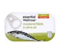 Waitrose /Princes Caballa en Aceite de Oliva esencial 125g