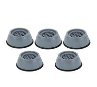 WAJJWI 3/5/10/12 Uds. Almohadillas Antivibración For Los Pies Patas Impermeables Antideslizantes Silenciosas Alfombrilla For Lavadora Amortiguadores Soporte para Sofás y Armarios(5pcs)