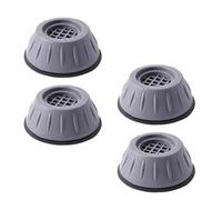 WAJJWI Almohadillas antivibración for los pies, Alfombrilla Antideslizante silenciosa for Patas Impermeables, Soporte de Lavadora, for amortiguadores, Muebles, 2-12 Uds para Sofás y Armarios(4pcs)