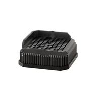 WAJJWI Almohadillas for Aumentar la Altura de Las Patas Mesa los Muebles, elevadores apilables for sofás, Bloques elevación for y Taburete, 5 uds para Sofás y Armarios(Black S)