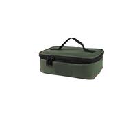 WAJJWI Bolsa for Pesca de Carpa Multiusos PVC Oxford multifunción Carrete de Pescado línea señuelo Bolsa de Herramientas Accesorios de Aparejos de Pesca para Pesca(19.5 * 12.5 * 7cm)