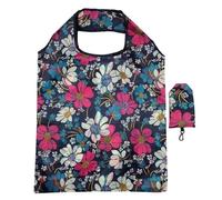 WAJJWI Bolsas de almacenaje for compras plegables, bolsos for comestibles reutilizables, bolsa gran capacidad for supermercado, 5 uds Para Compras(Color8)