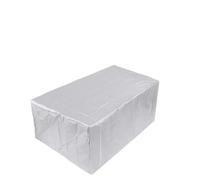 WAJJWI Cubiertas for Muebles de Exterior, Cubierta Impermeable for Patio, jardín, Lluvia, Nieve, Mesa, sofá, Silla, Cubiertas Protectoras para Muebles(126x126x74cm)