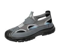 WAJJWI Sandalias de Hombre Zapatos Buceo Montañismo al Aire Libre Playa Para Verano(Grey,39)