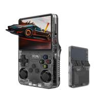 Waka Tienda Consola Retro R36S Portátil. R36S, Juegos retro y pantalla IPS 3.5” HD. Color Aleatorio. Consola R36S con tarjeta TF 64GB. Mini consola de videojuegos portátil