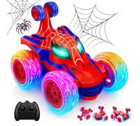 Waka Tienda Spider Coche teledirigido. Acrobacias con 360º de rotación y 2.4 GHz. Coche RC Monster Truck con Luces