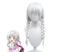 Wakamiya Eva Wig Bang ¡Dream! Pastel * Paletas Cosplay Fibra Synthetic Wig + Wig Cap WAKAMIYA Cosplay