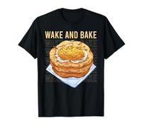 Wake and Bake Funny Sourdough Baking Bread Gift Camiseta