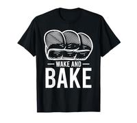 Wake and Bake Funny Sourdough Baking Bread Gift Camiseta