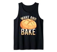 Wake and Bake Funny Sourdough Baking Bread Gift Camiseta sin Mangas