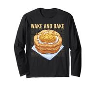 Wake and Bake Funny Sourdough Baking Bread Gift Manga Larga
