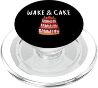 Wake & Cake Costume Funny Cake Baker Decorator Meme Costume PopSockets PopGrip para MagSafe