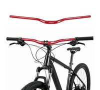 WAKE Manillares para bicicletas, Mountain Bike Manillar Ancho MTB Barras Elevadoras Mangos de Bicicleta de aleación de Aluminio extralargos Extra Largos para bajadas Off-Road 31.8 * 720MM Rojo