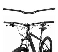 WAKE Manillares para bicicletas, Mountain Bike Manillar Ancho MTB Barras Elevadoras Mangos de Bicicleta de aleación de Aluminio extralargos Extra Largos para bajadas Off-Road 31.8 * 780MM Negro