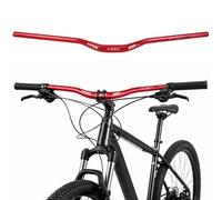 WAKE Manillares para bicicletas, Mountain Bike Manillar Ancho MTB Barras Elevadoras Mangos de Bicicleta de aleación de Aluminio extralargos Extra Largos para bajadas Off-Road 31.8 * 780MM Rojo
