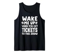 Wake Me Up Musicales Espectáculo Amante Musical Camiseta sin Mangas