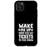 Wake Me Up Musicales Espectáculo Amante Musical Carcasa para iPhone 11 Pro Max