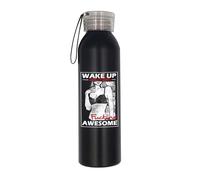 Wake Up and Be Awesome - Botella de agua, botella aislada, botella de agua de acero inoxidable