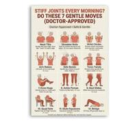 Wake Up Body Stretch Poster Morning Wellness Flow